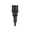 Monoprice Power Cord - NEMA 5-15P to IEC 60320 C13_ 14AWG_ 15A/1875W_ 3-Prong_ B 39789 - alternate 7